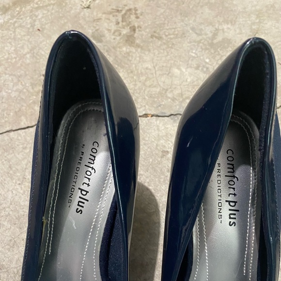 Woman's shoes-Sz 7.5  Excellent Condition Comfort Plus By Predictions High Heal - Picture 9 of 13